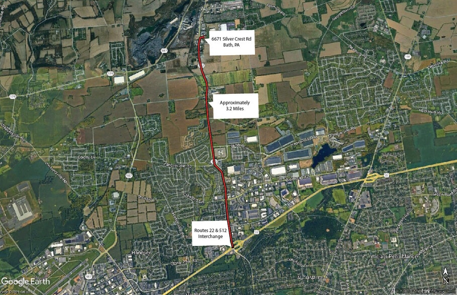 6671 Silver Crest Rd, Bath, PA for sale - Building Photo - Image 2 of 2