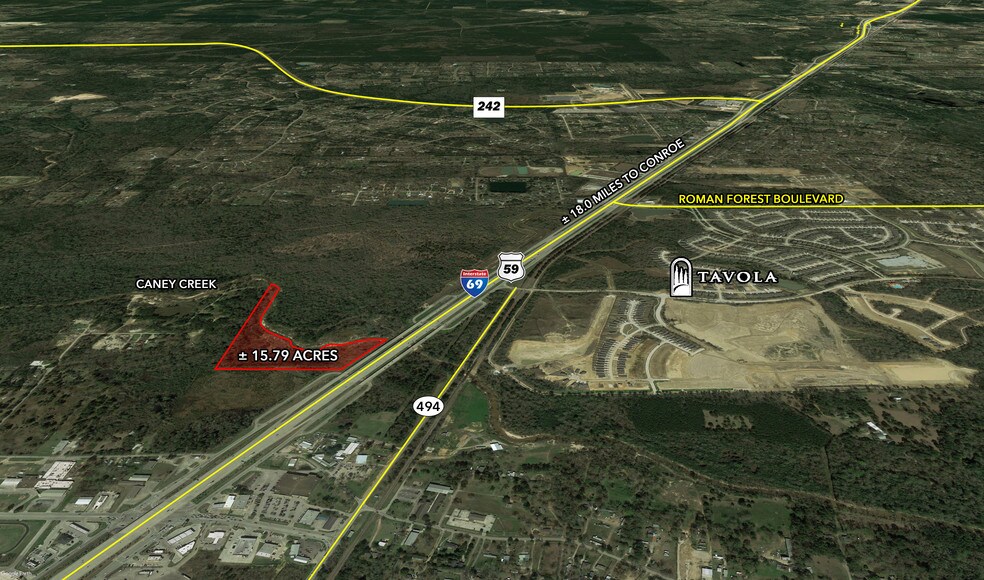 Highway 59, New Caney, TX, 77357 Industrial Land For Sale