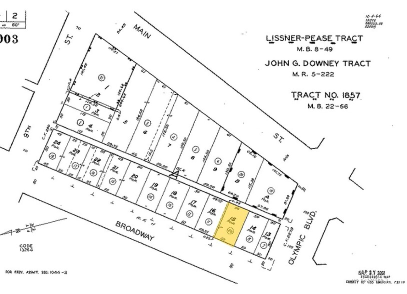 950 S Broadway, Los Angeles, CA for lease - Plat Map - Image 2 of 37