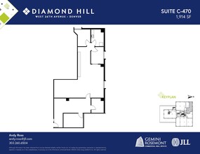 2490 W 26th Ave, Denver, CO for lease Floor Plan- Image 1 of 2