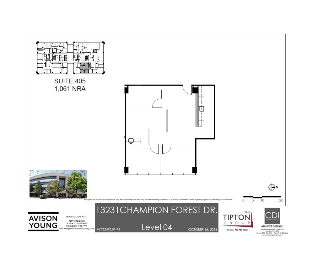 13231 Champion Forest Dr, Houston, TX for lease Floor Plan- Image 1 of 1