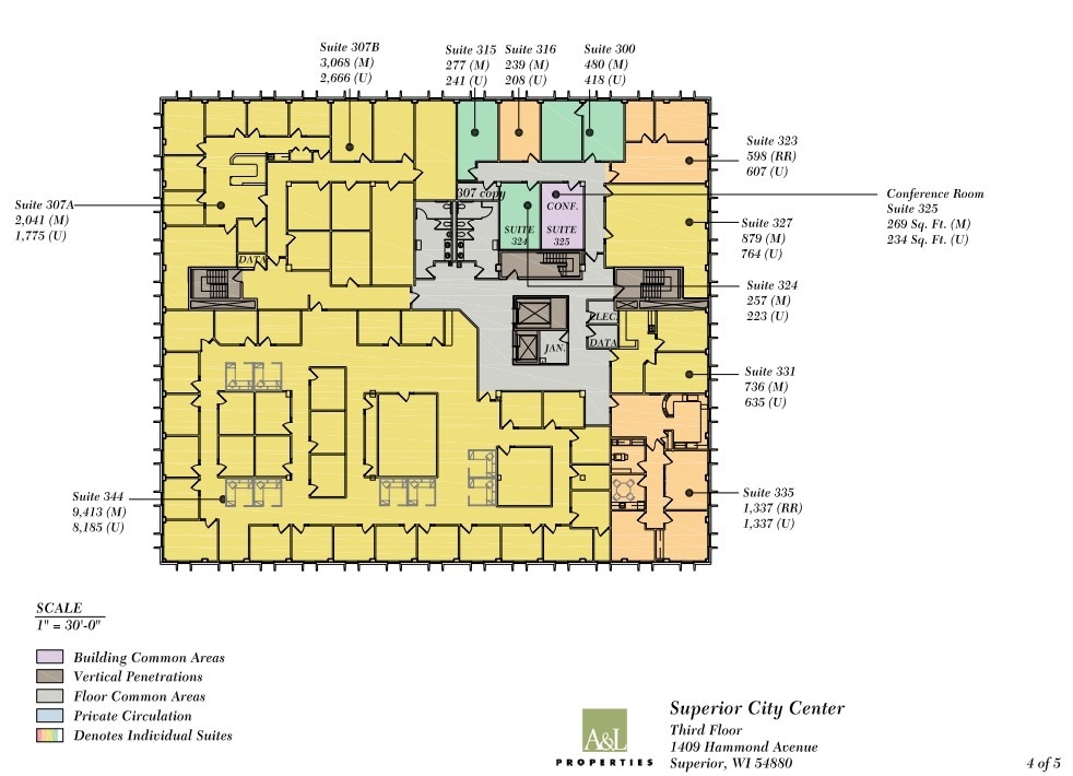 1409 Hammond Ave, Superior, WI for lease Floor Plan- Image 1 of 1