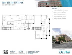 2250 Point Blvd, Elgin, IL for lease Floor Plan- Image 2 of 2