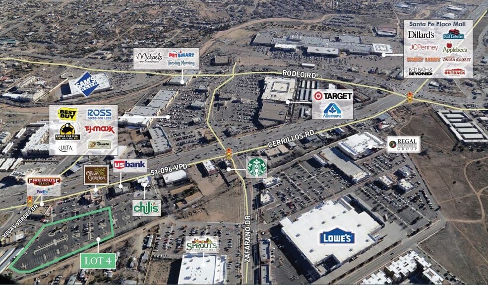 NWC of Cerrillos Rd & Vegas Verdes Dr, Santa Fe, NM for sale - Primary Photo - Image 1 of 1