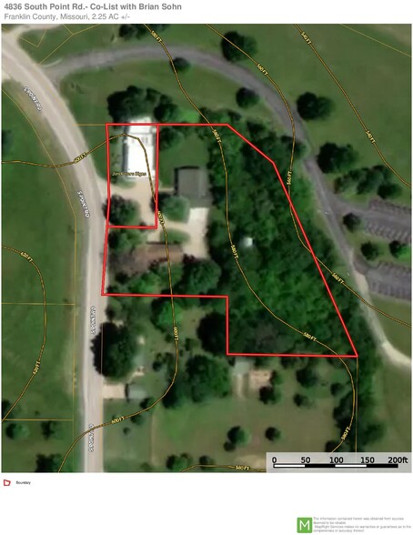 4836 South Point Rd, Washington, MO for sale - Aerial - Image 1 of 1