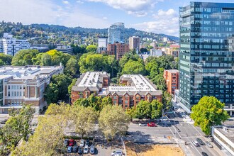 1500 SW Park Ave, Portland, OR - aerial  map view