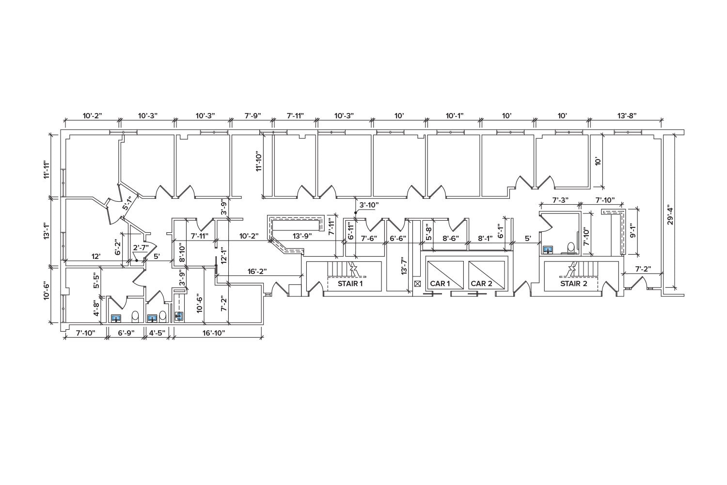 65 E Elizabeth Ave, Bethlehem, PA for lease Floor Plan- Image 1 of 2