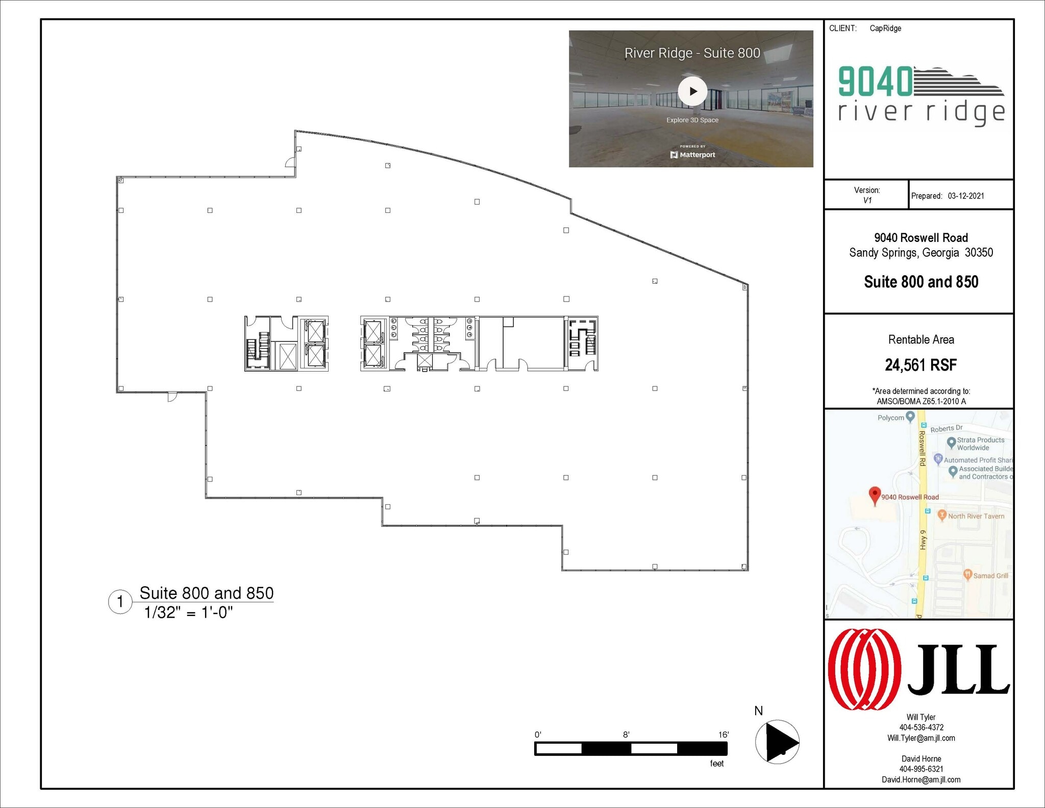 9040 Roswell Rd, Atlanta, GA for lease Floor Plan- Image 1 of 3