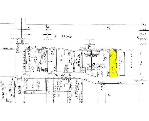 239-241 N Broad St, Philadelphia, PA for sale - Plat Map - Image 2 of 13