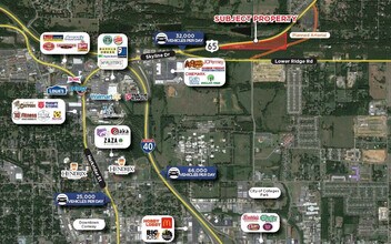 1151 Skyline Dr., Conway, AR - AERIAL  map view