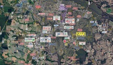 3282 Charles Blvd, Greenville, NC - aerial  map view - Image1