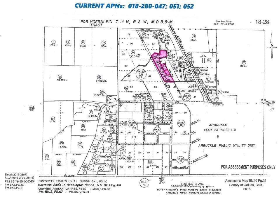 1129 Putnam Way, Arbuckle, CA 95912 Land for Sale