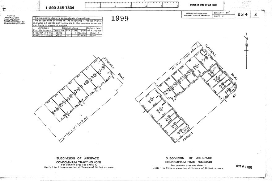 12935-12943 Arroyo St, Sylmar, CA for sale - Plat Map - Image 1 of 1