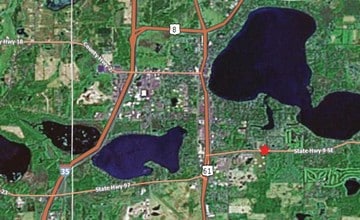 1107 Scandia Trl, Forest Lake, MN - AERIAL map view - Image1