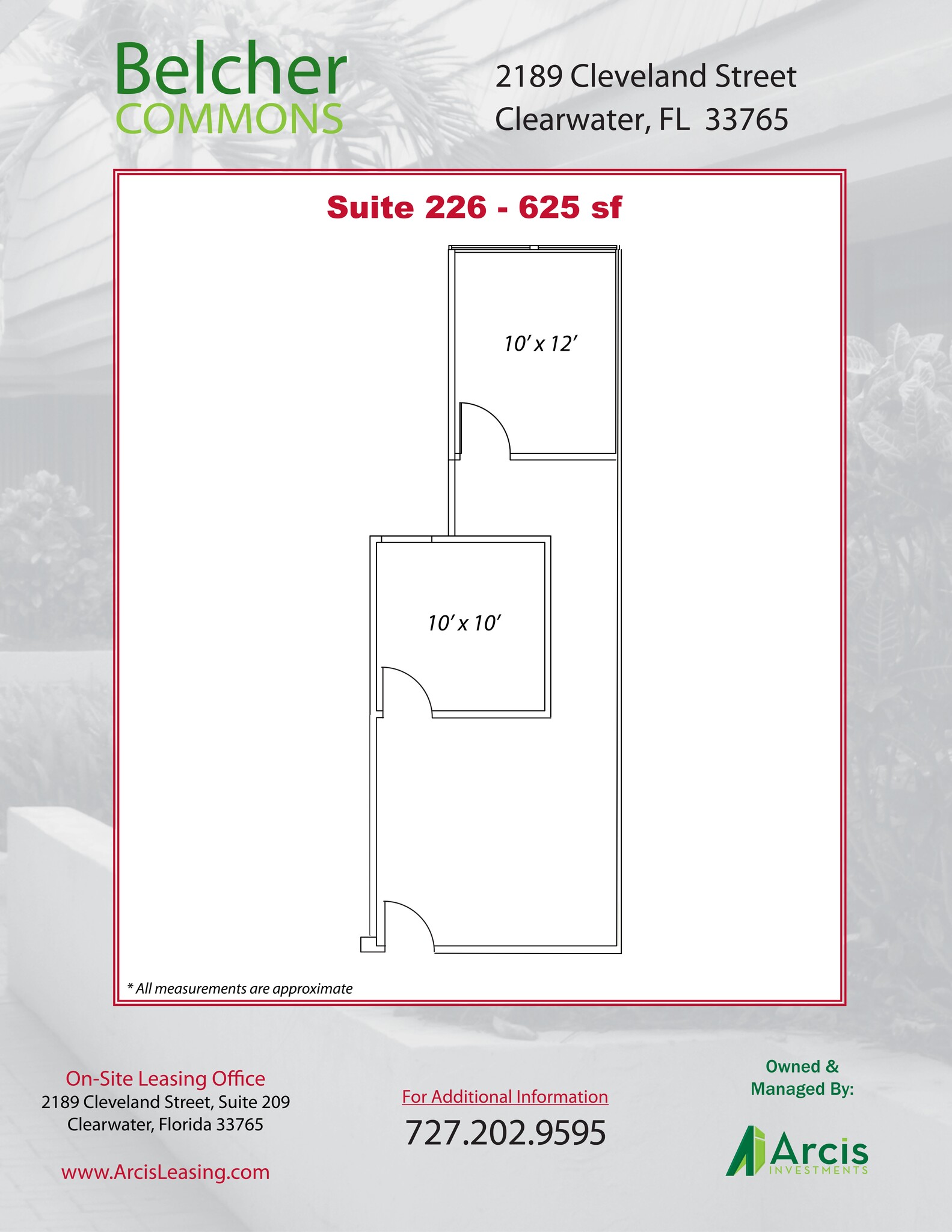 50 S Belcher Rd, Clearwater, FL for lease Site Plan- Image 1 of 1