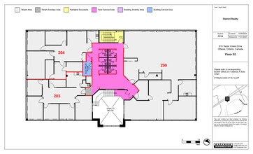 815 Taylor Creek Dr, Ottawa, ON for lease Floor Plan- Image 1 of 3
