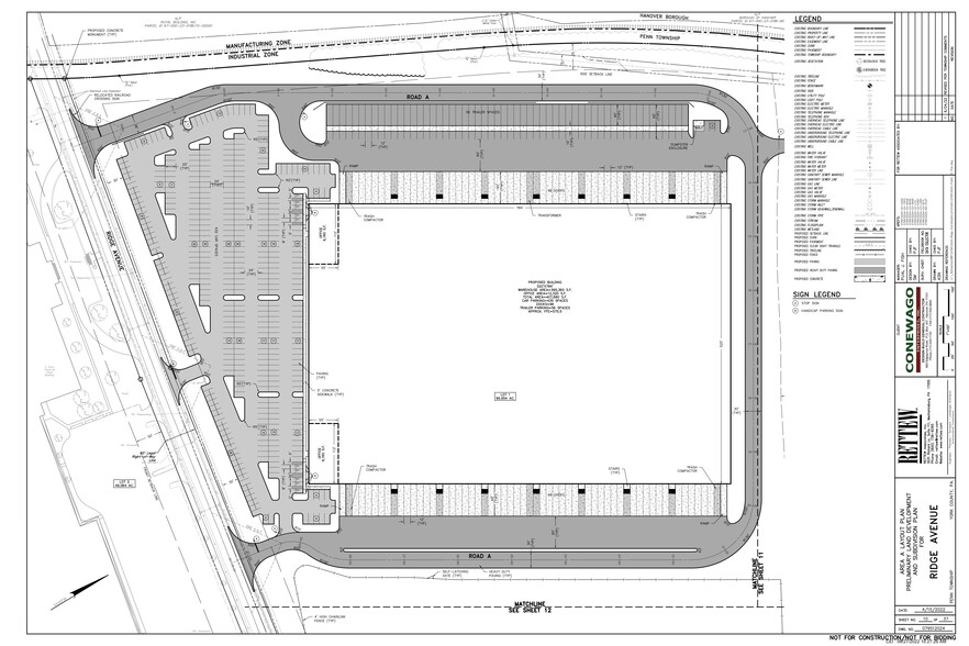 Ridge Ave, Hanover, PA for lease - Site Plan - Image 2 of 2