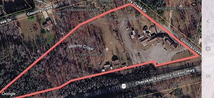 107 Country Creek Dr, Pickens, SC - Aerial map view - Image1