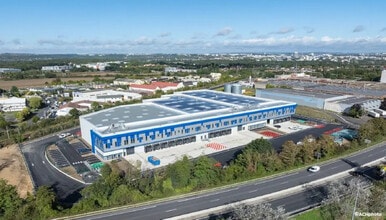 Éragny - AERIAL  map view