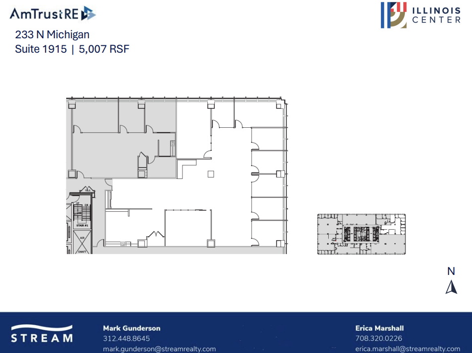 233 N Michigan Ave, Chicago, IL for lease Floor Plan- Image 1 of 1