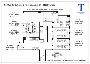 4060 Rue Sainte-Catherine O, Westmount, QC for lease Site Plan- Image 1 of 1