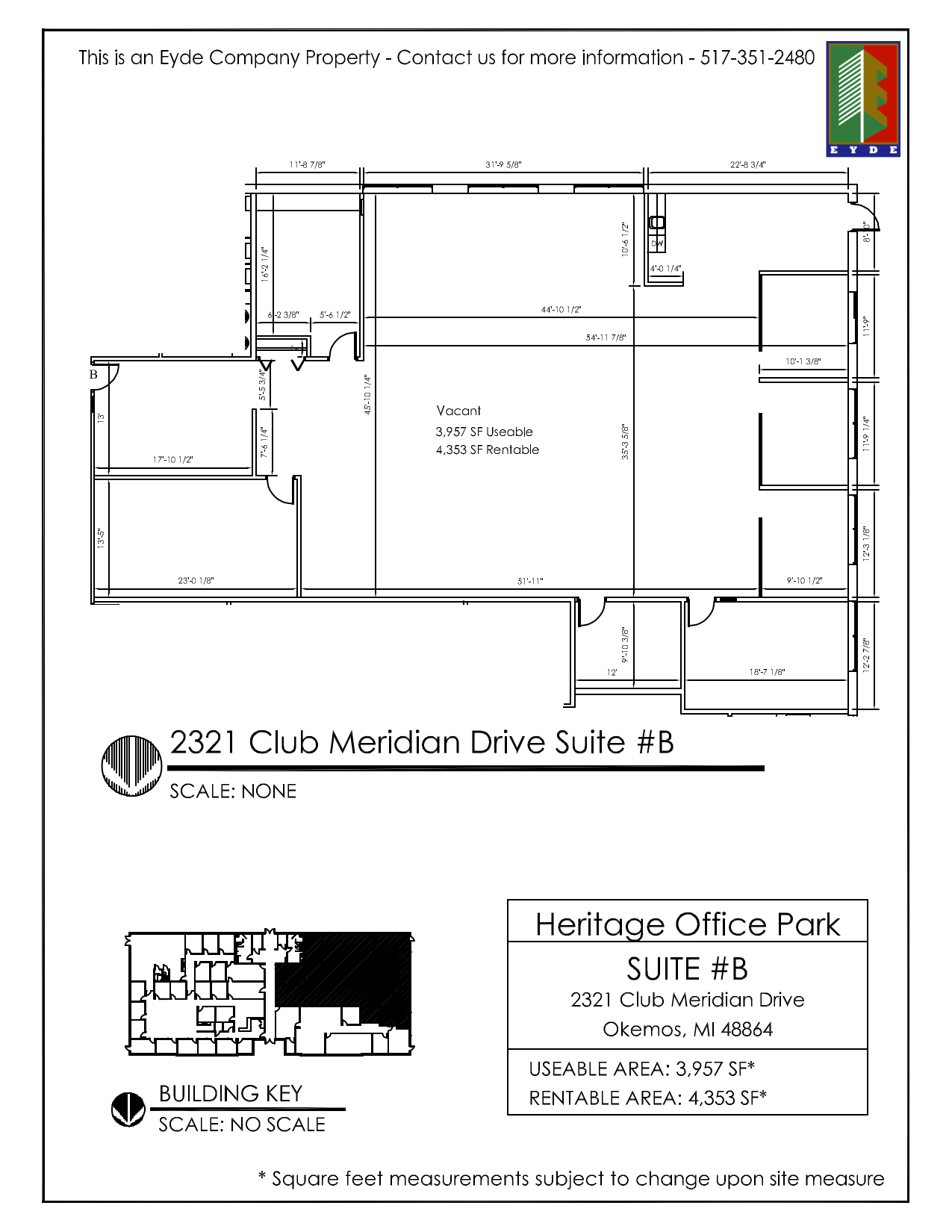 2321 Club Meridian Dr, Okemos, MI for lease Interior Photo- Image 1 of 1