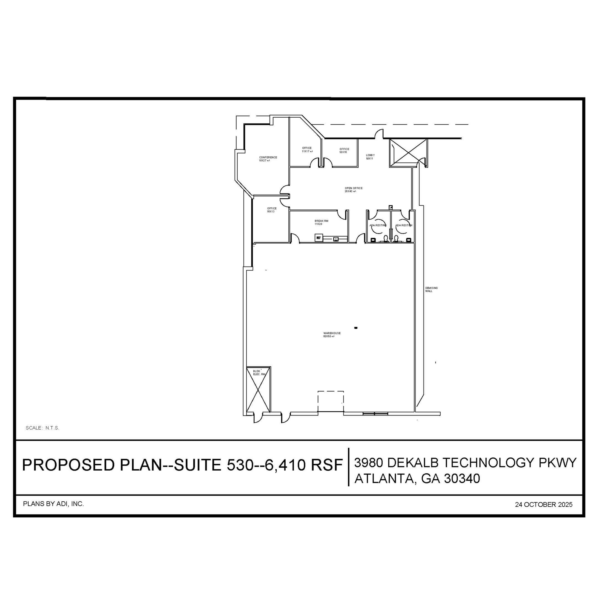4000 Dekalb Technology Pky, Atlanta, GA for lease Floor Plan- Image 1 of 1