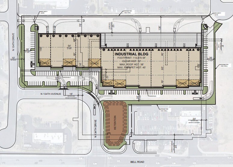 W Bell Rd & N 134th Dr, Surprise, AZ 85378 Bell Industrial