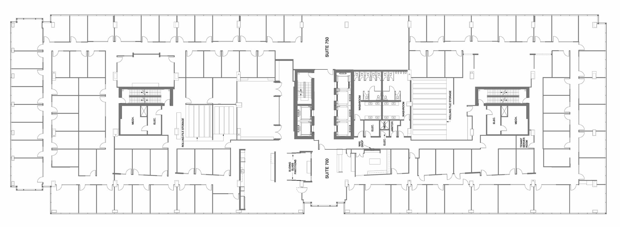517 10th Ave SW, Calgary, AB for lease Floor Plan- Image 1 of 4