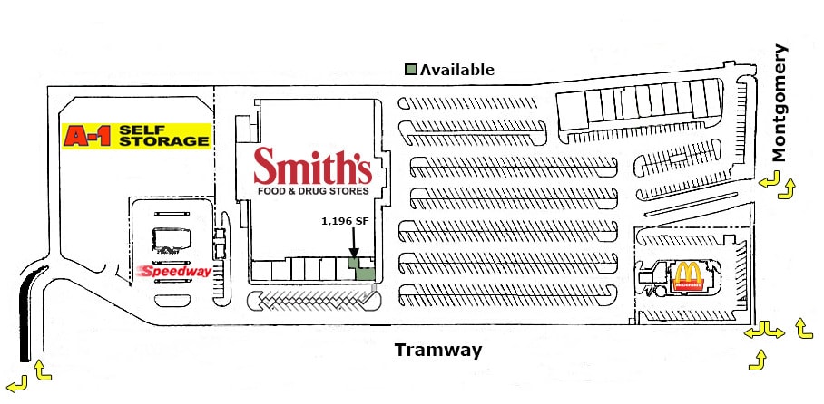 4700 Tramway Blvd NE, Albuquerque, NM for lease - Site Plan - Image 2 of 3