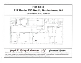 217 Rt 130, Bordentown, NJ for lease Floor Plan- Image 1 of 1