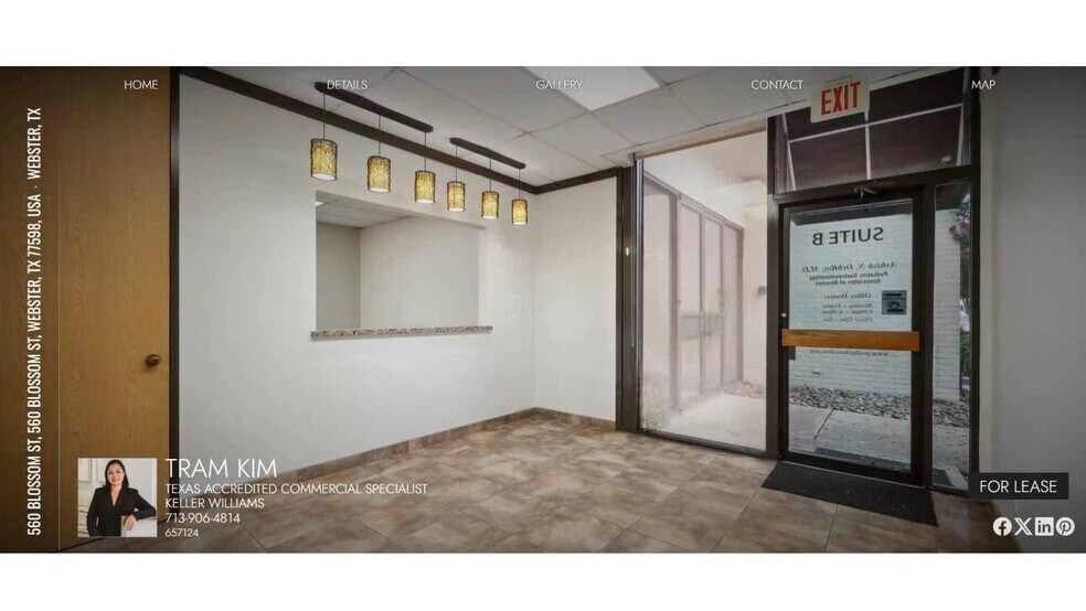 560 Blossom St, Webster, TX for lease - Commercial Listing Video - Image 2 of 11