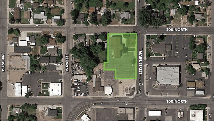 100 N Main St, Payson, UT for sale Aerial- Image 1 of 1