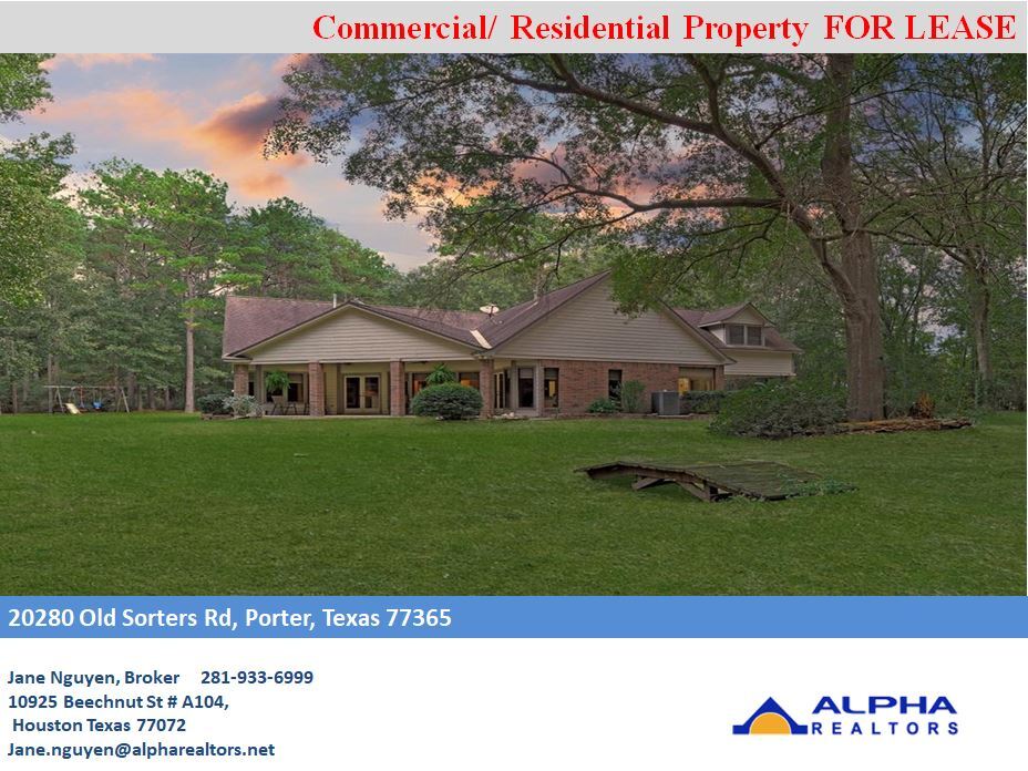 20280 Old Sorters Rd, Porter, TX for sale Primary Photo- Image 1 of 1