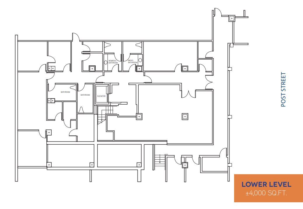 278 Post St, San Francisco, CA for lease Floor Plan- Image 1 of 1