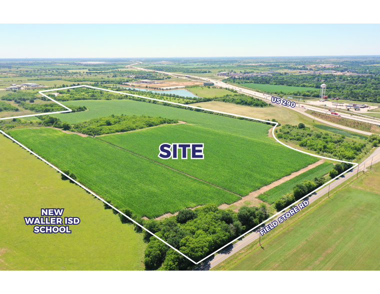 00 Field Store Rd, Waller, TX for sale - Aerial - Image 1 of 4