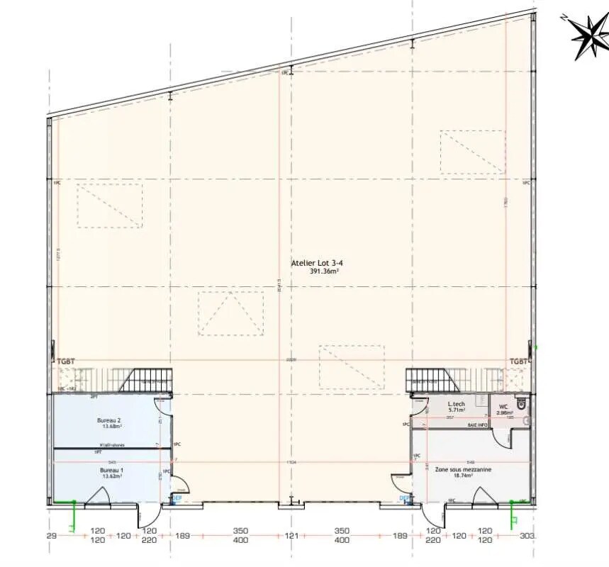 12 Route De Francheville, Chaponost for lease Floor Plan- Image 1 of 14