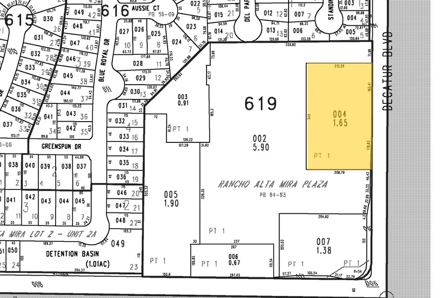 4830 W Craig Rd, Las Vegas, NV for sale - Plat Map - Image 3 of 10