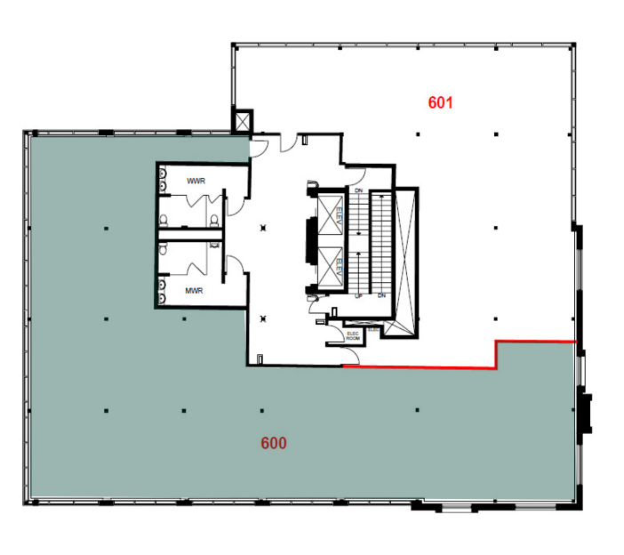 438 11th Ave SE, Calgary, AB for lease Floor Plan- Image 1 of 1