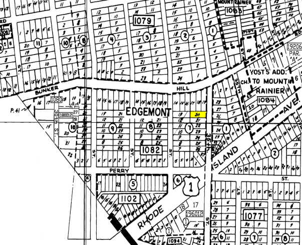 3830 34th St, Mount Rainier, MD for lease - Plat Map - Image 2 of 3