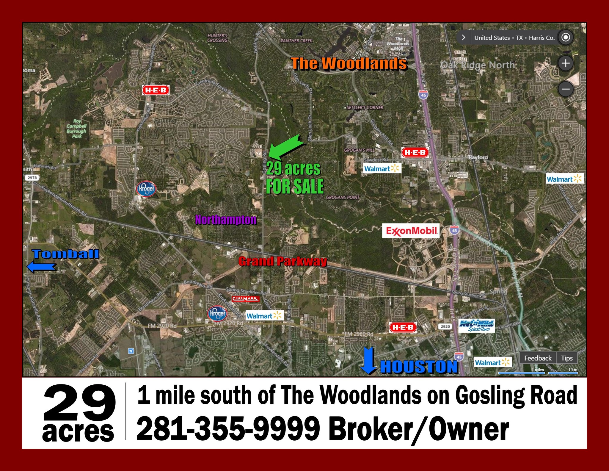 25025 Gosling Rd, Spring, TX for sale Building Photo- Image 1 of 1