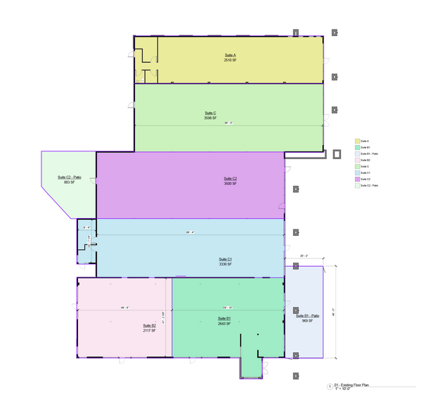 2413-2439 S College Ave, Fort Collins, CO for lease - Site Plan - Image 3 of 3