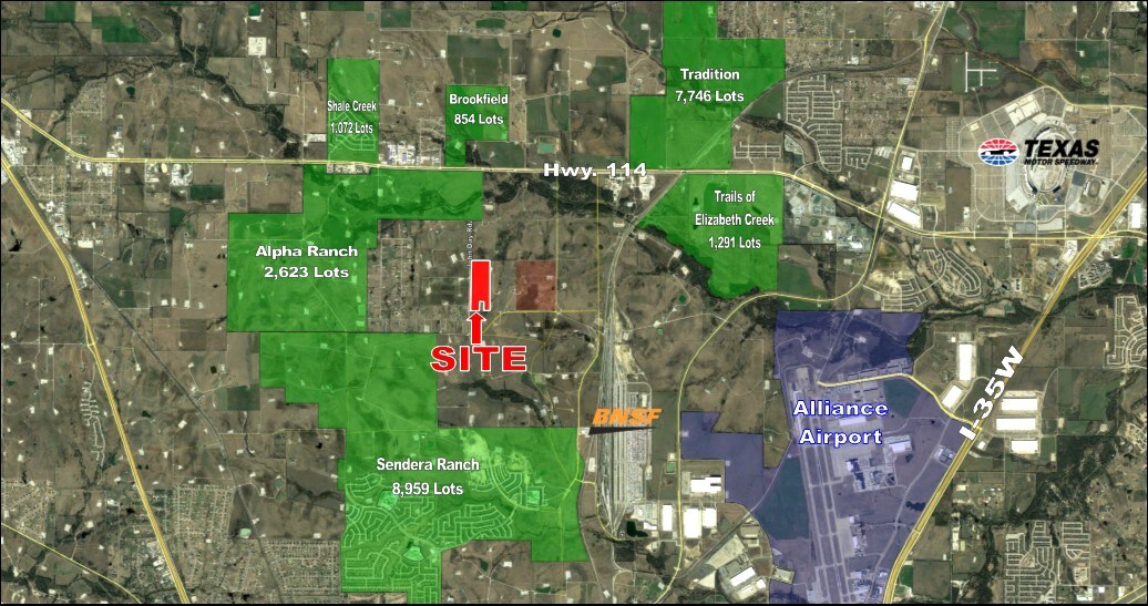 John Day Rd, Haslet, TX for sale Aerial- Image 1 of 1