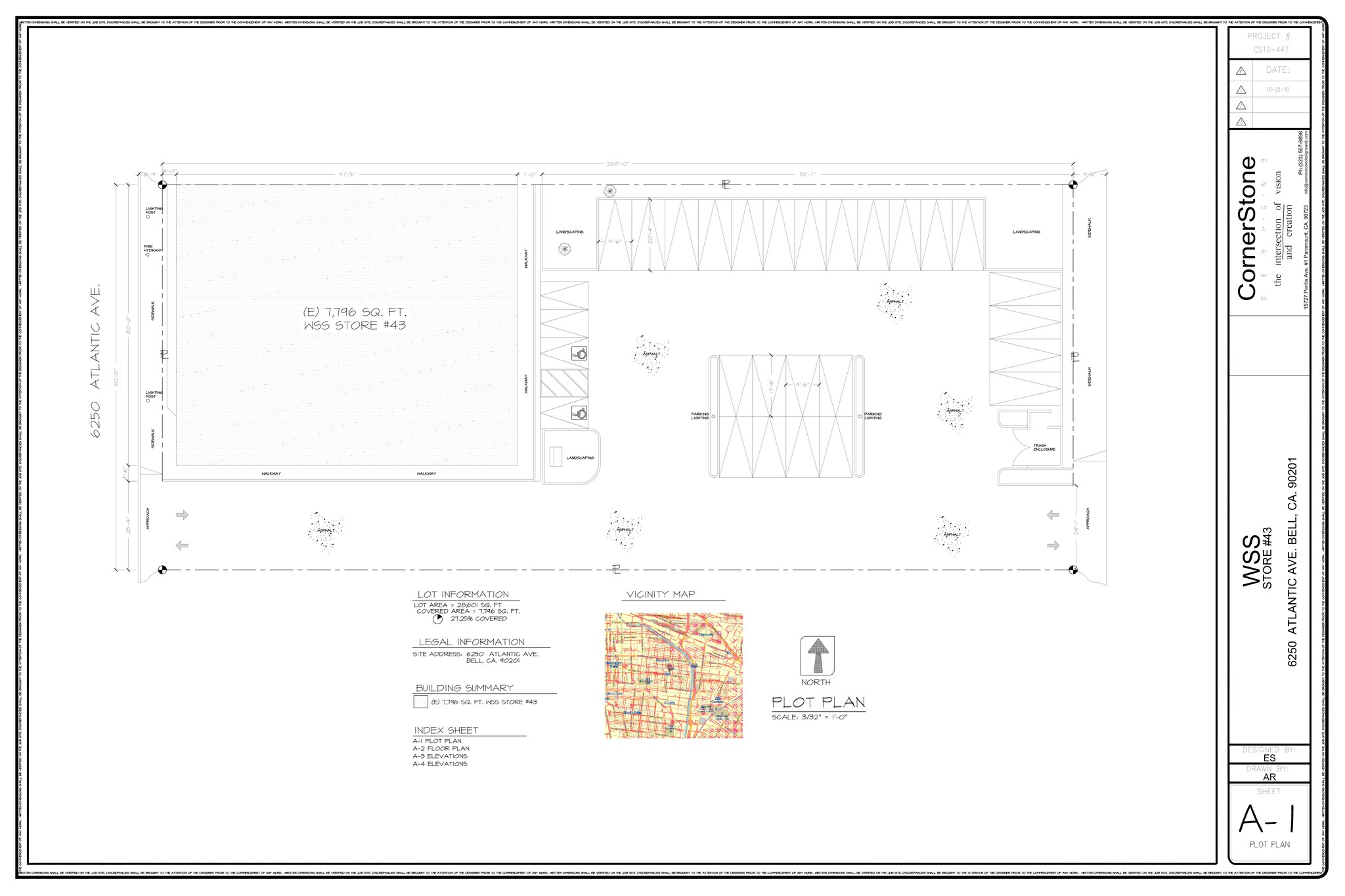 6250 Atlantic Ave, Bell, CA for lease Site Plan- Image 1 of 2