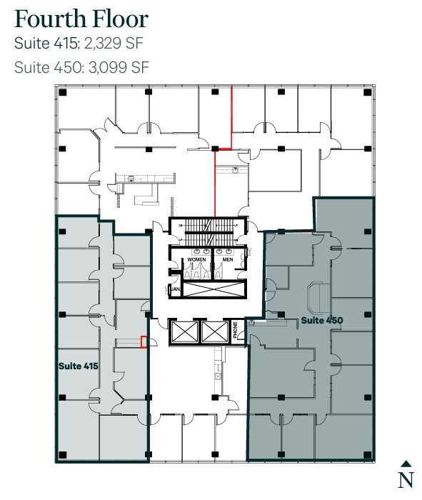 1414 8th St SW, Calgary, AB for lease Floor Plan- Image 1 of 1