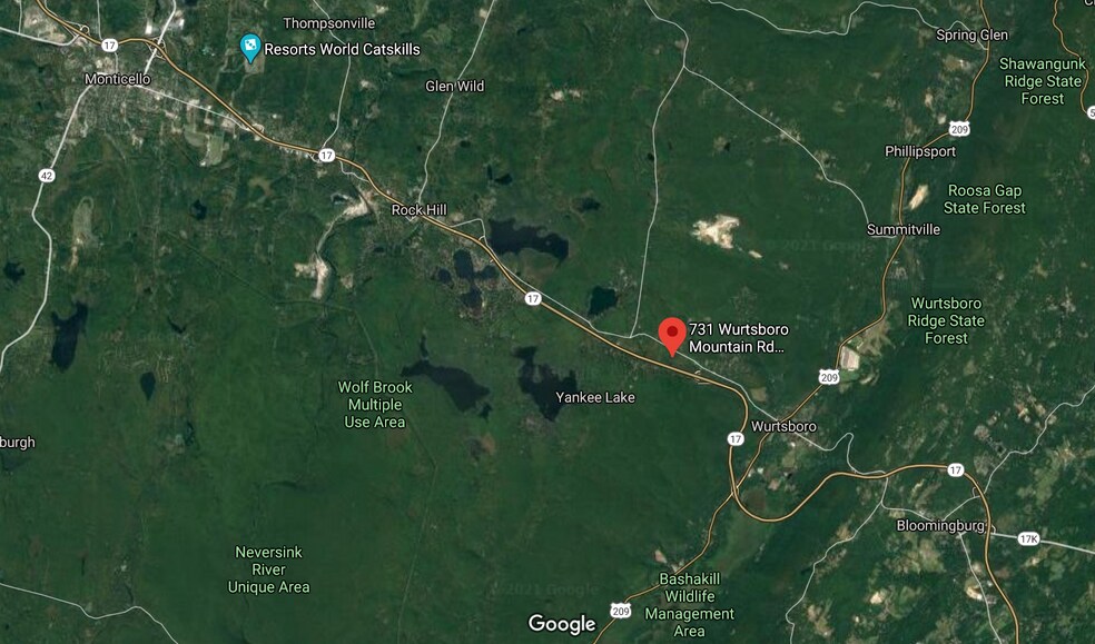 371 Wurtsboro Mountain Rd, Wurtsboro, NY for sale - Building Photo - Image 1 of 1