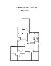 1776 Woodstead Ct, The Woodlands, TX for lease Site Plan- Image 1 of 1