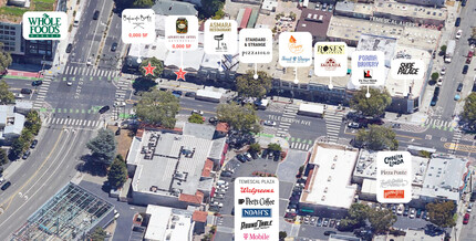 5026-5032 Telegraph Ave, Oakland, CA - aerial  map view