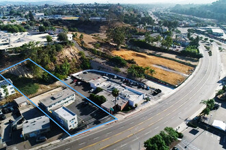 5502-5506 University Ave, San Diego, CA - aerial  map view