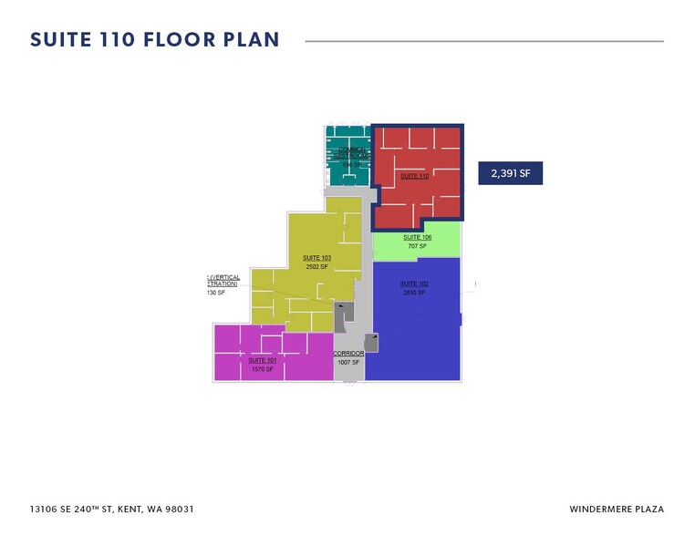 13106 SE 240th St, Kent, WA for lease - Floor Plan - Image 2 of 14